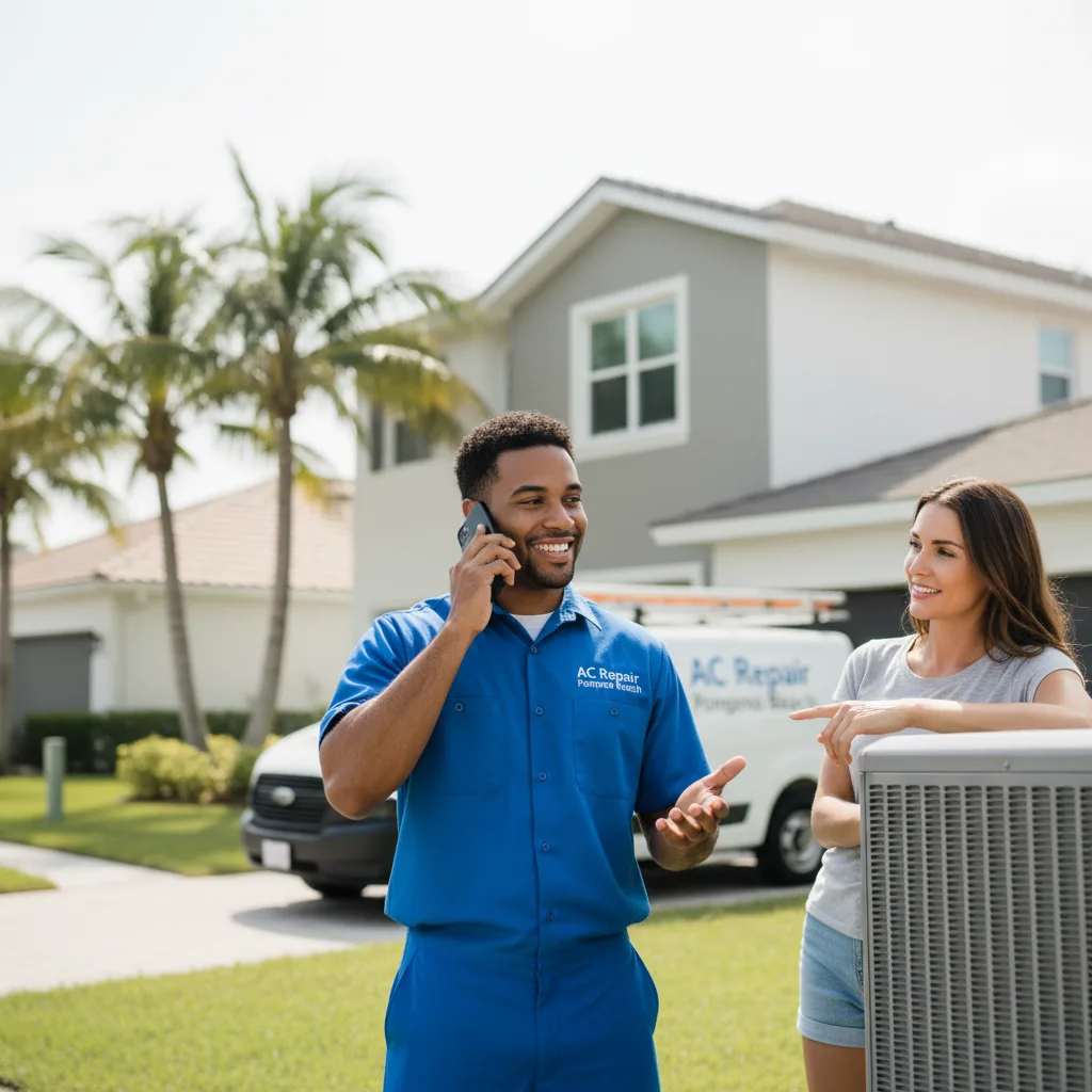 AC Repair Pompano Beach customer support in Myrtle Beach